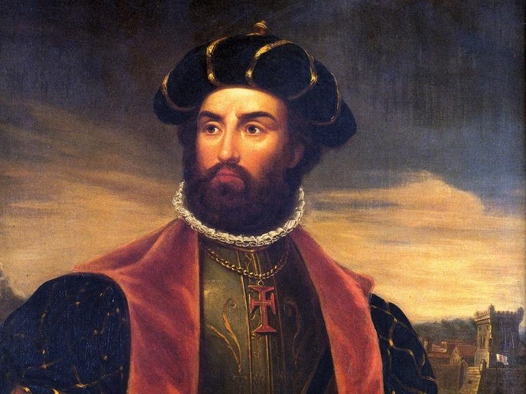 Vasco da Gama, Graf von Vidigueira (geb. 1460 oder 1469) war ein portugiesischer Entdecker und Kommandeur der Flotte, die von Europa direkt nach Indien segelte. Kurzzeitig war er 1524 Gouverneur von Portugiesisch-Indien mit dem Titel 2. Vizekönig.