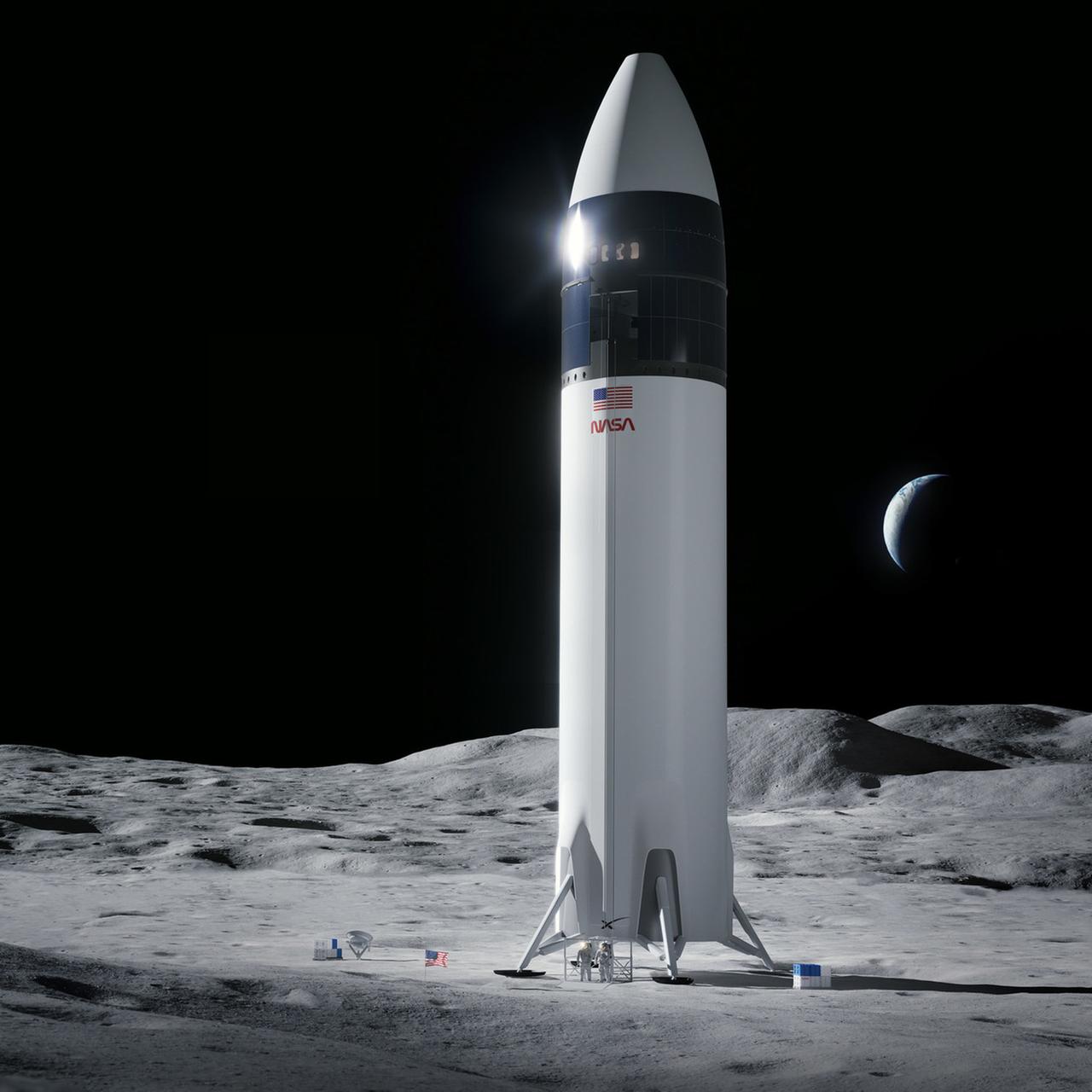 Erfolgreicher Testflug - Das Starship und die Reise zum Mond