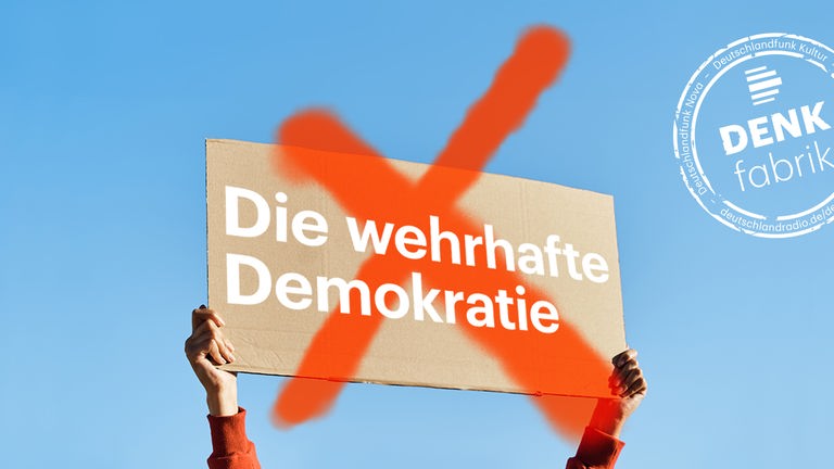 "Die wehrhafte Demokratie" ist das Thema der Deutschlandradio Denkfabrik im Jahr 2023