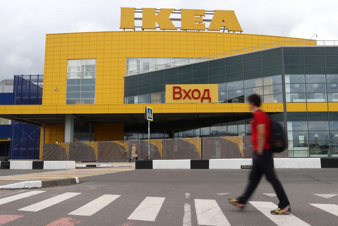 IKEA Khimki: Das schwedische Möbelhaus hatte am 15. Juni 2022 alle Mietverträge gekündigt und den Verkauf seiner vier Werke in Russland beschlossen.
