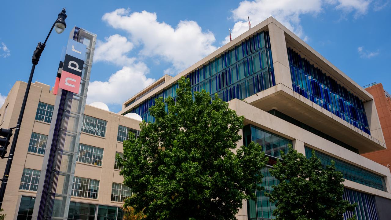 Außenansicht des Hauptsitzes von National Public Radio (NPR) in Washington