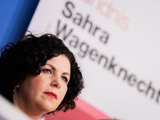 Die BSW-Parteivorsitzende Amira Mohamed Ali 