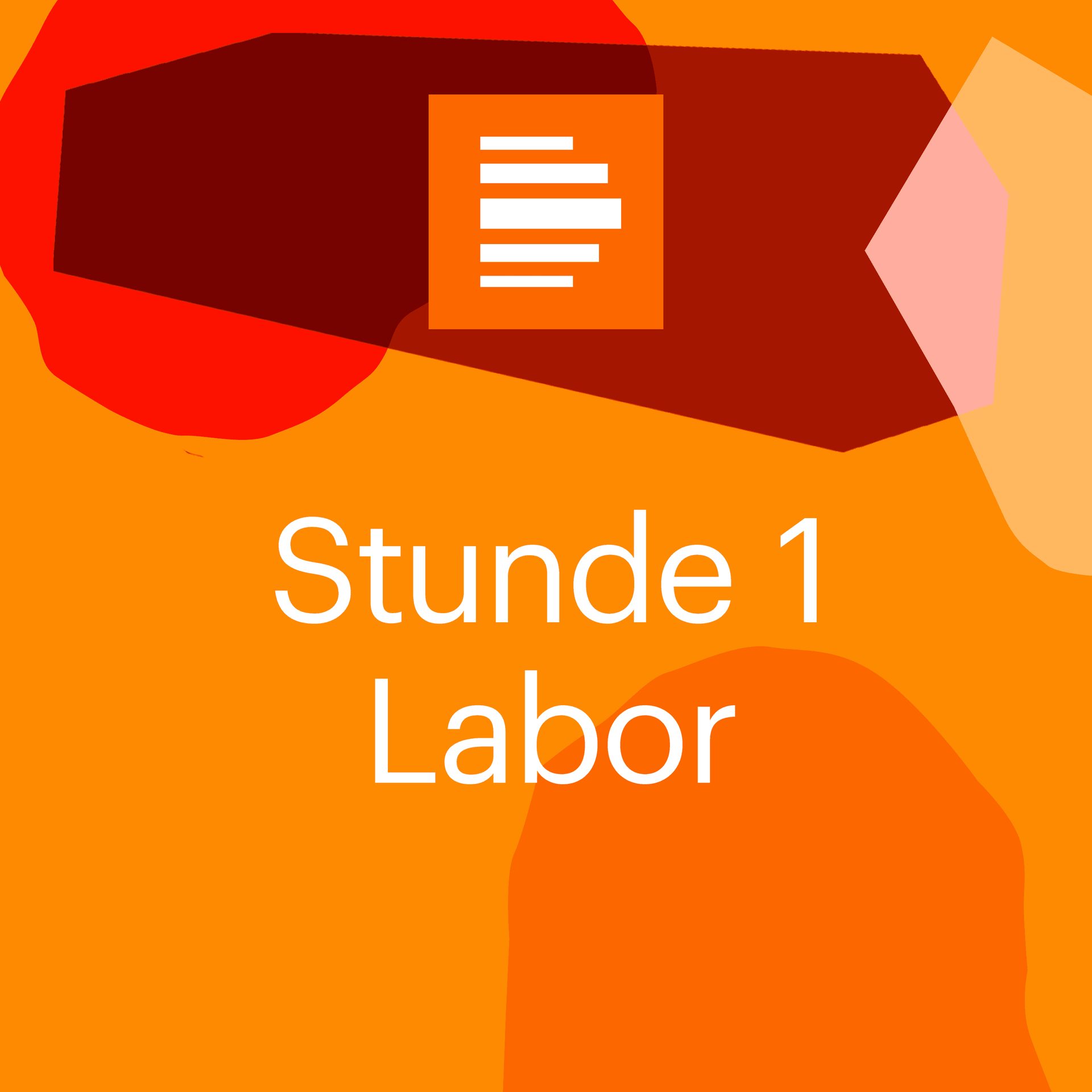 Stunde 1 Labor