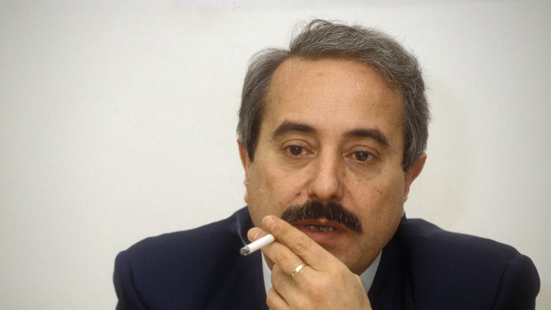 Portrait de Giovanni Falcone