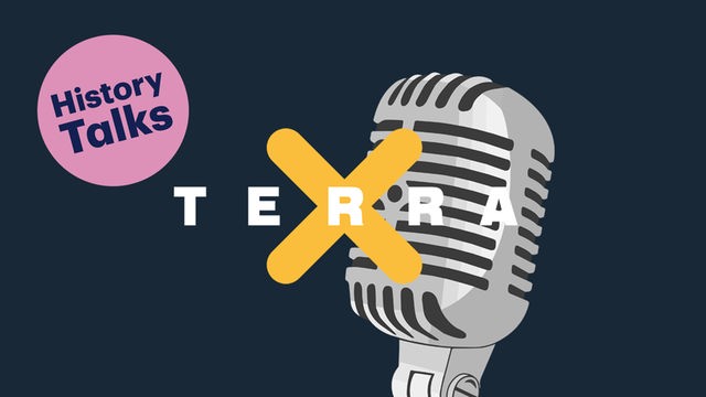 Die Grafik zeigt das Logo von Terra X