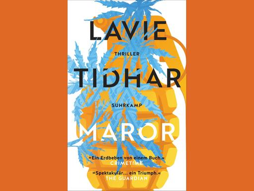 Zu sehen ist das Buchcover des Romans "Maror" von Lavie Thidar.