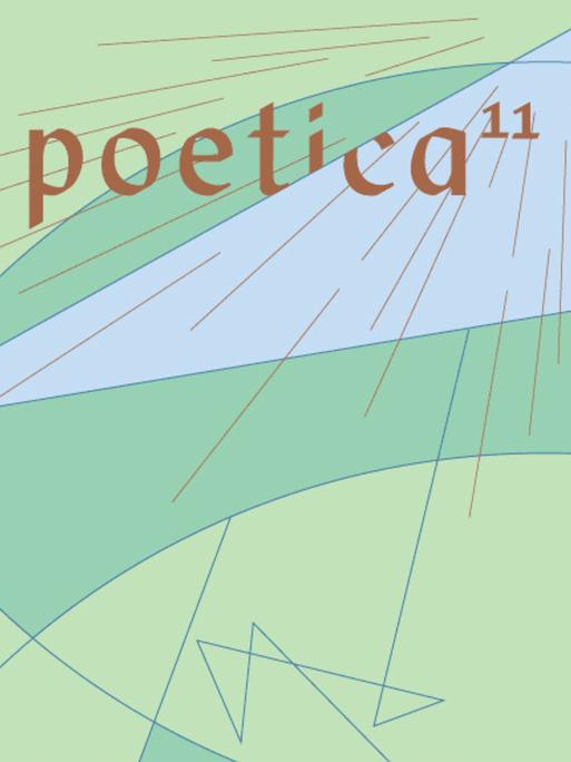 Logo der "poetica11", Festival für Weltliteratur vom 26.–31.1.2026 in Köln.