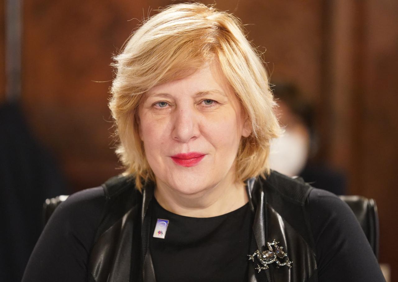 Dunja Mijatovic ist seit 2018 die Menschenrechtskommissarin des Europarates.
