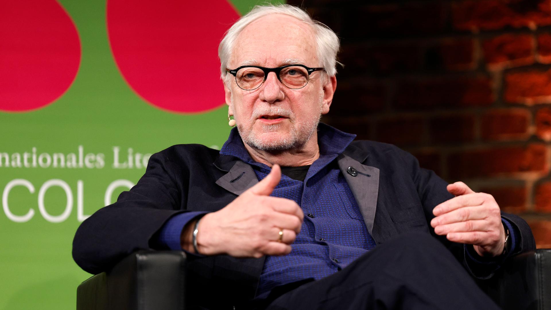 Politikwissenschaftler Claus Leggewie auf der Lit.Cologne 2025 Veranstaltung