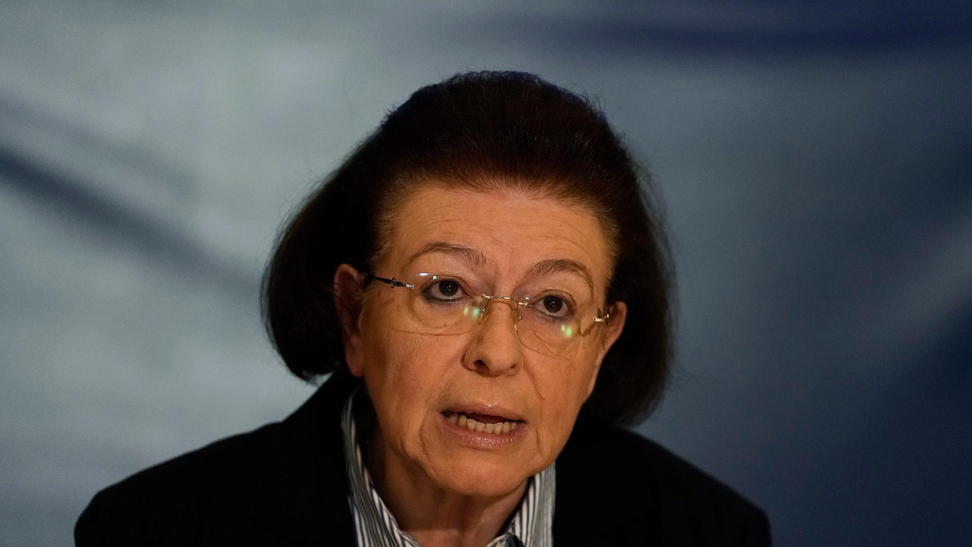 Griechenlands Kulturministerin Lina Mendoni 