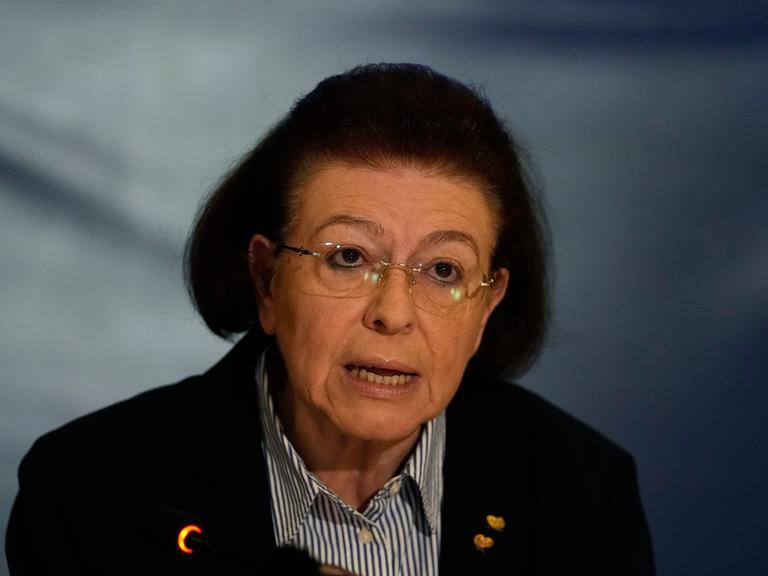 Griechenlands Kulturministerin Lina Mendoni 