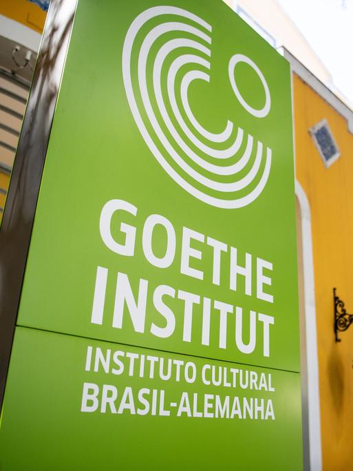 Der Eingang des Goethe-Instituts von Salvador-Bahia in Brasilien.