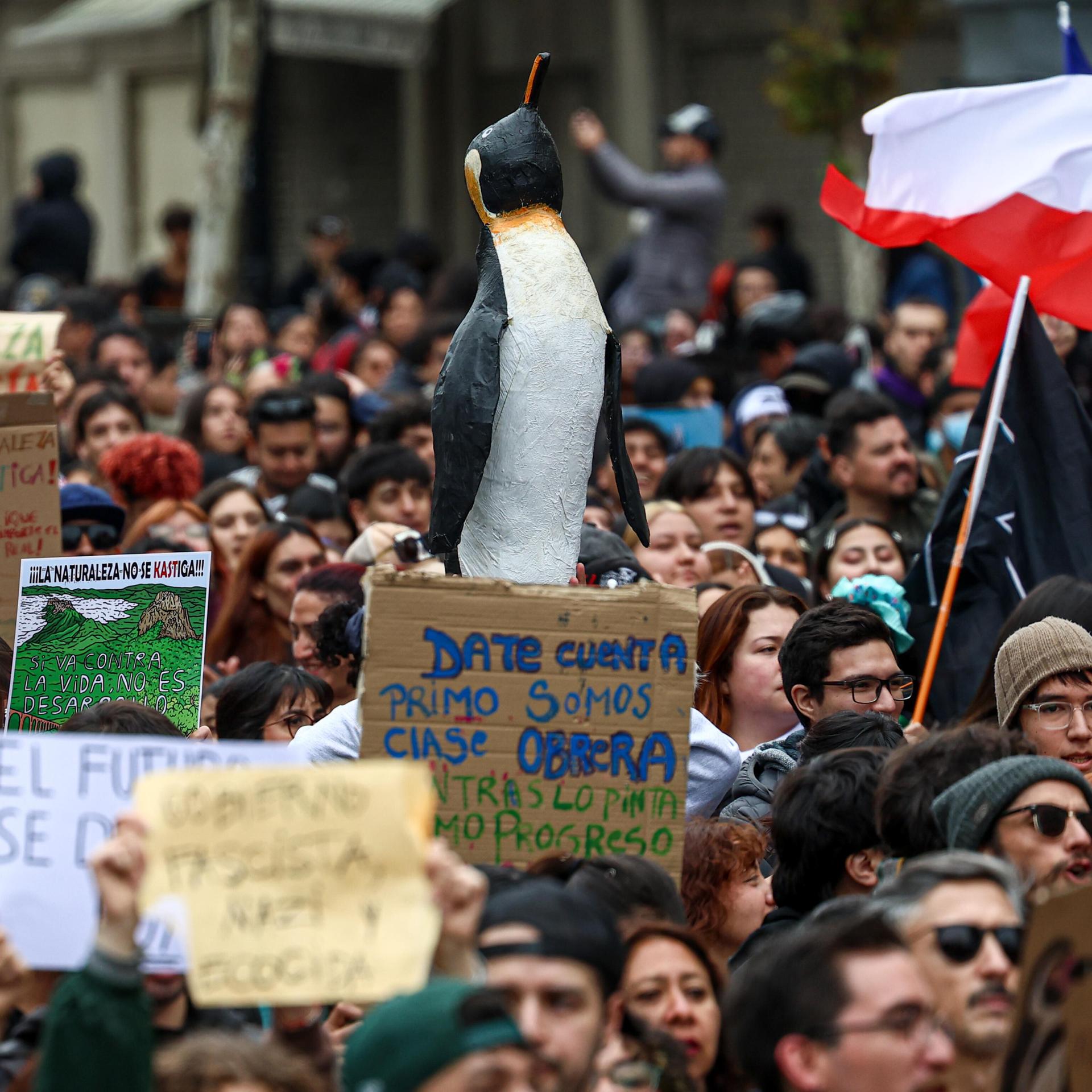 Chile - Proteste gegen Umweltpolitik der neuen Regierung