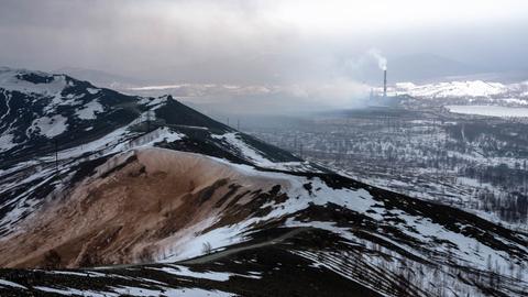 Blick auf das Kupferwerk Karabaschmed