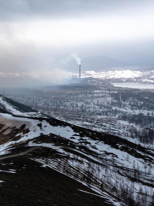 Blick auf das Kupferwerk Karabaschmed