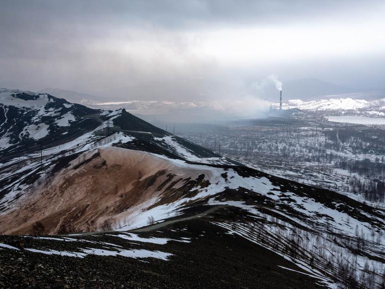 Blick auf das Kupferwerk Karabaschmed