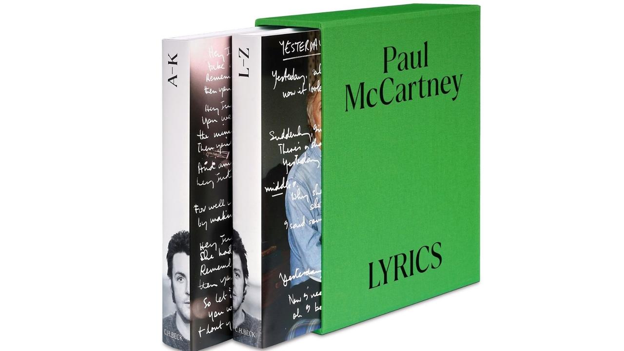 Bücherbox Paul McCartney: „Lyrics"