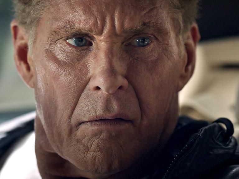 David Hasselhoff in einer Szene von "Ze Network".