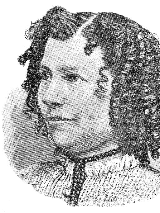 Schwarz-Weiß-Zeichnung von Eugenie John