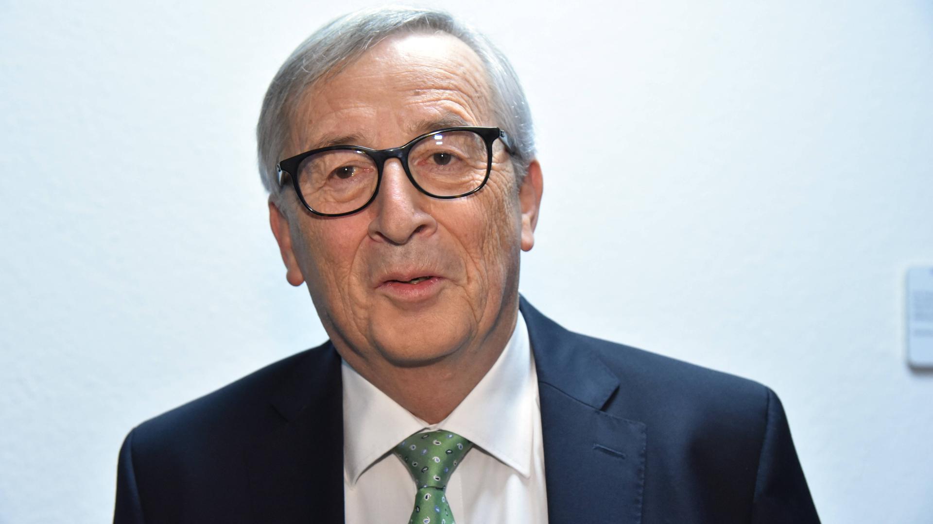 Ein Porträt des früheren EU-Kommissionspräsidenten Jean-Claude Juncker