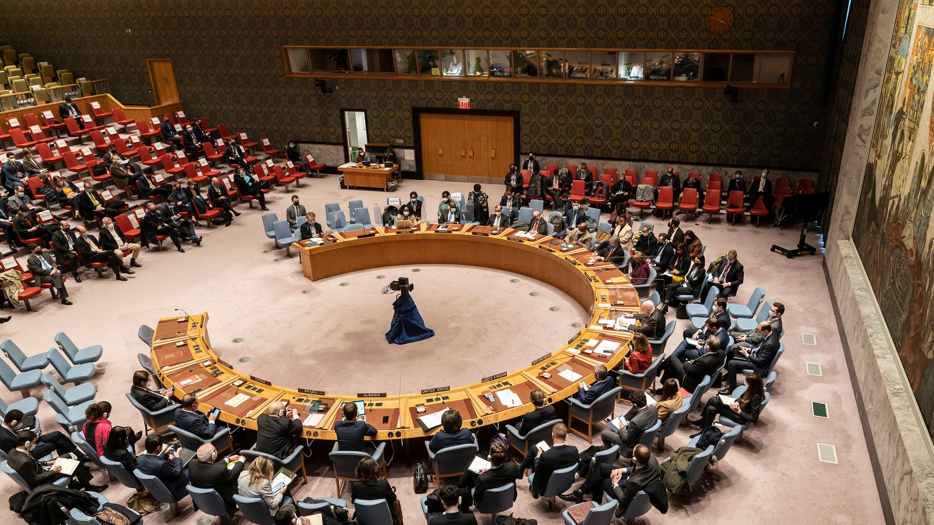Vereinte Nationen - Palästinenser drängen vor Votum im Sicherheitsrat auf UNO-Vollmitgliedschaft