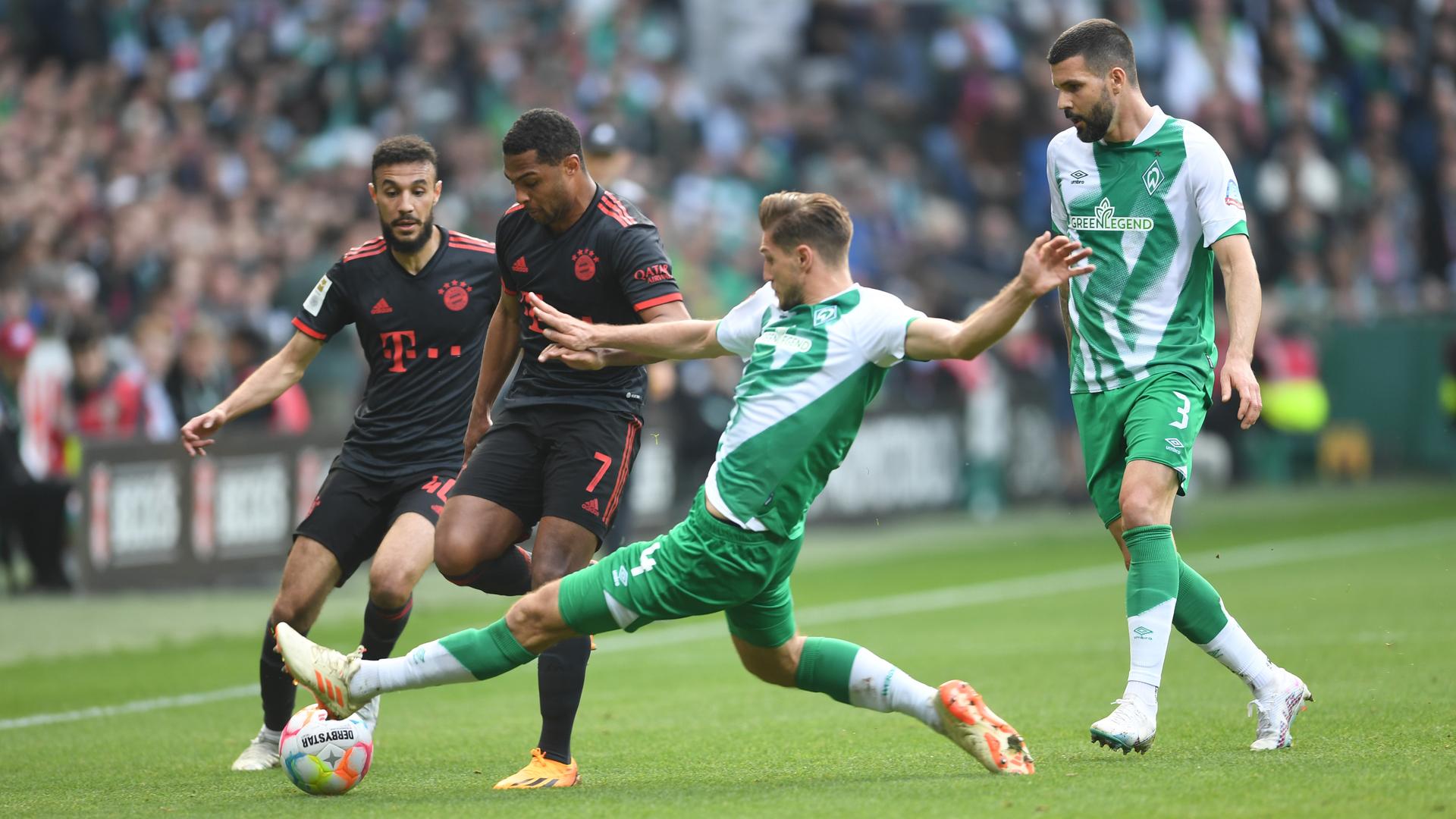 Fußball-Bundesliga - Bremen verliert gegen München