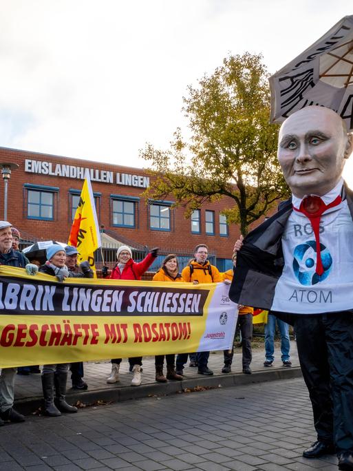 Protest gegen russische Atom-Geschäfte