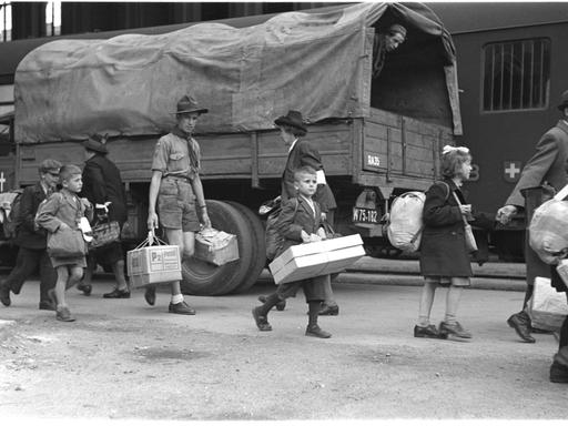 Rückkehr von Kindern aus der Schweiz nach Wien im Jahr 1945, Schweizer Kinderhilfe