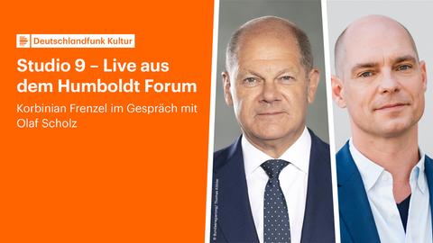 Korbinian Frenzel und Olaf Scholz