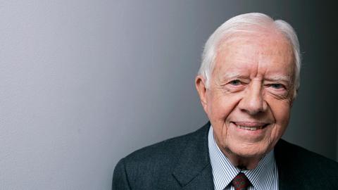 Der ehemalige US-Präsident Jimmy Carter posiert für ein Porträt im Jahr 2007