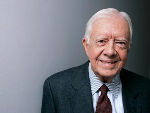  Der ehemalige US-Präsident Jimmy Carter posiert für ein Porträt im Jahr 2007