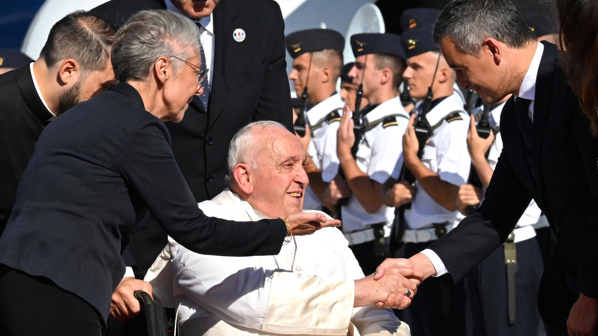 Frankreich - Papst Franziskus besucht Marseille