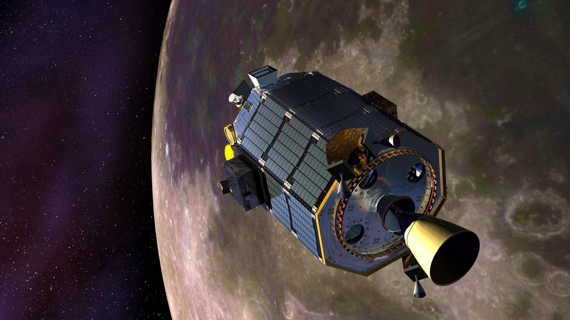 Erfolgreiche Kurzmission: LADEE und das Wasser auf dem Mond