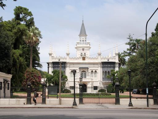 Eine Luxusvilla in Montevideo, Uruguay.