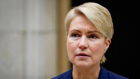 Manuela Schwesig (SPD) Ministerpräsidentin von Mecklenburg-Vorpommern im Portrait am 15.12.2023