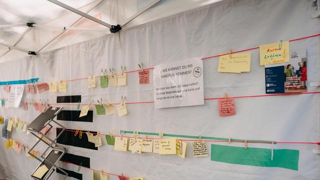 Austausch zum Thema "Machen statt meckern!" auf dem Hans-Rosenthal-Fest