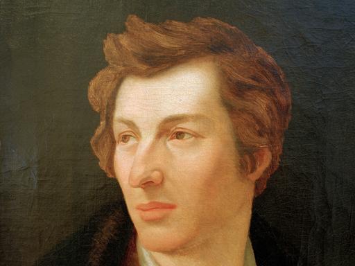 Ein Porträt des Dichters Heinrich Heine des Malers Gottlieb Gassen von 1828
