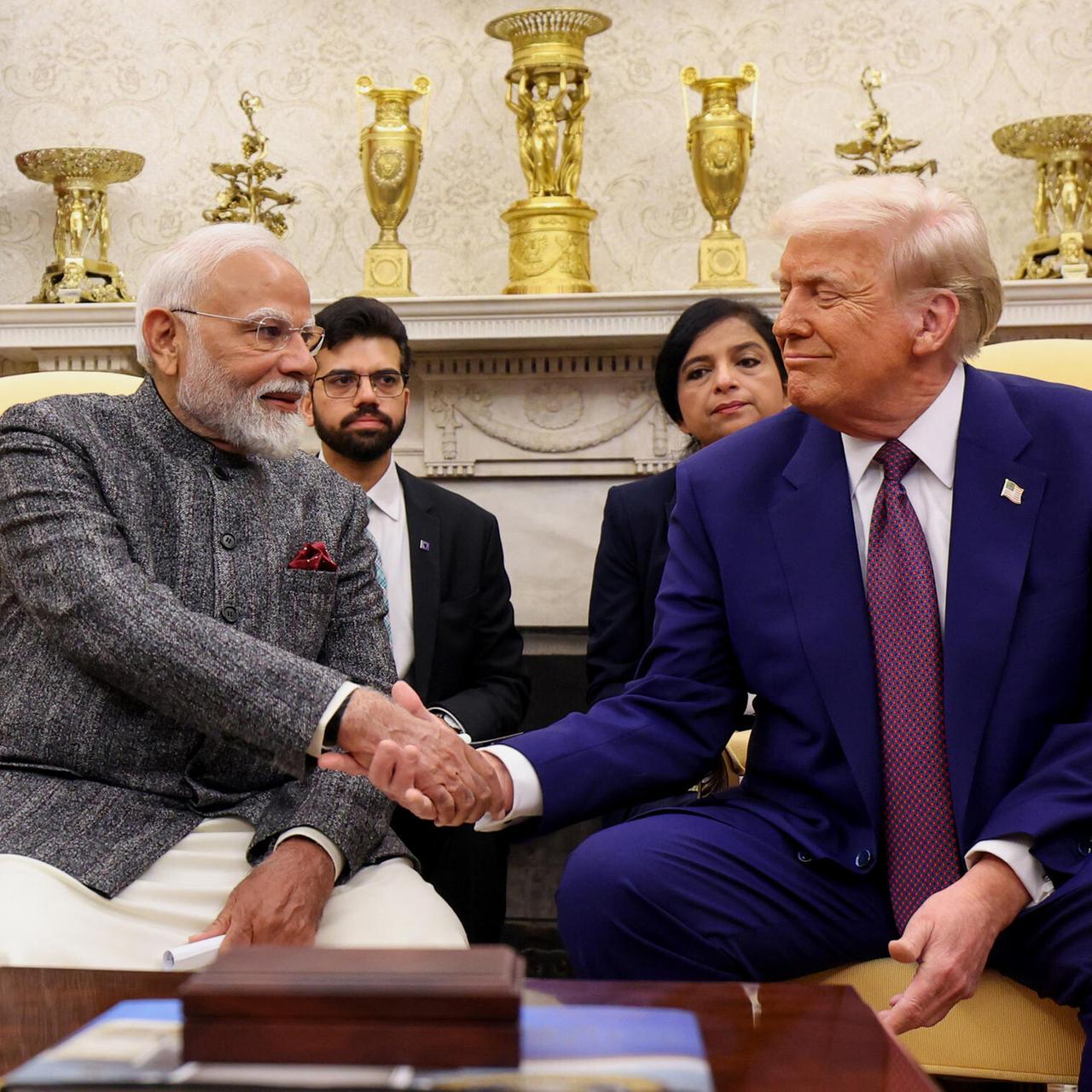 Russland-Sanktionen - Indien will laut Trump kein Öl mehr in Russland kaufen