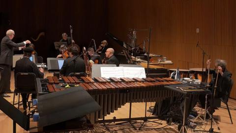 Das Talea Ensemble unter der Leitung von James Baker beim Time:Spans Festival 2024 in New York