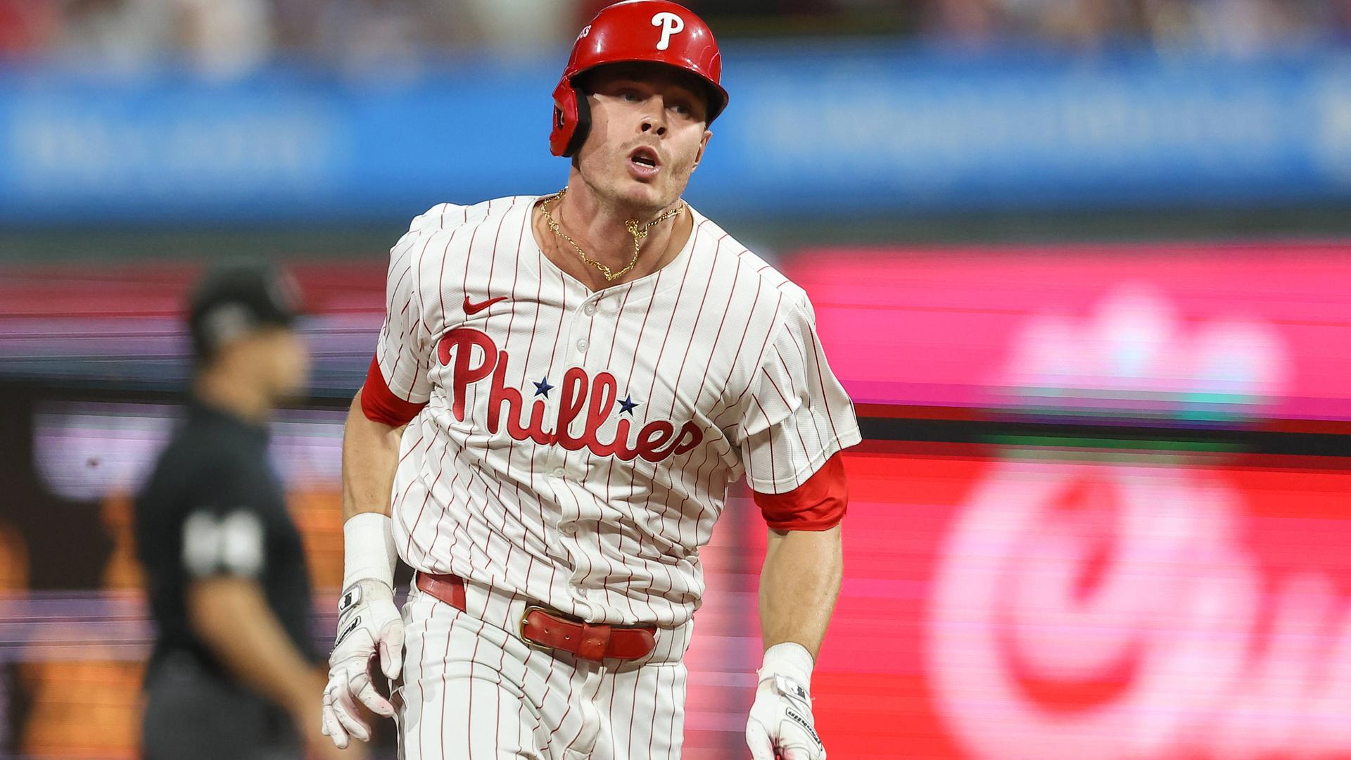 Max Kepler im Trikot der Philadelphia Phillies