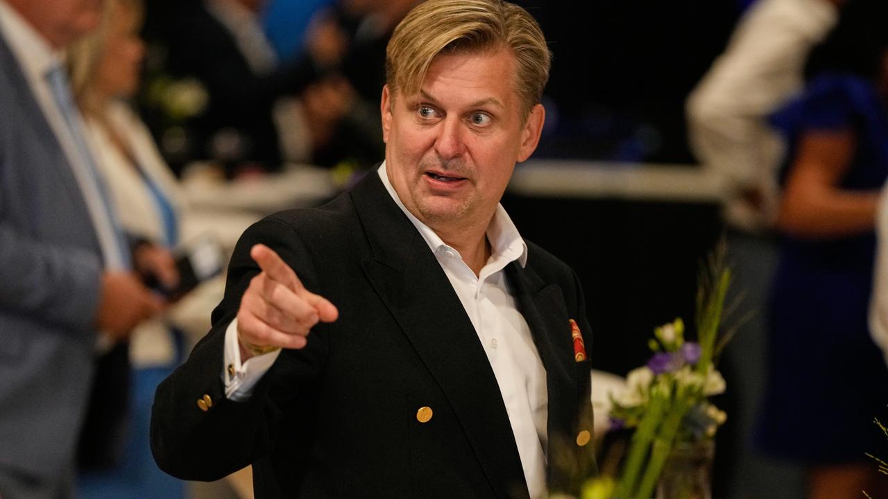 AfD-Politiker Maximilian Krah auf der AfD-Wahlparty für die LAndtagswahl in Sachsen-Anhalt