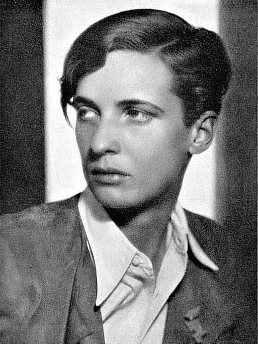 Die undatierte Fotografie zeigt die Schweizer Schriftstellerin Annemarie Schwarzenbach (1908-1942).