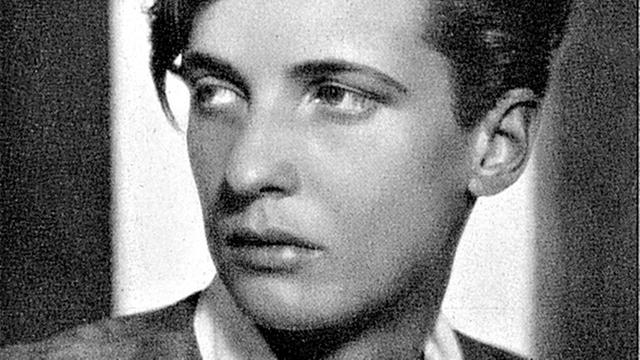 Die undatierte Fotografie zeigt die Schweizer Schriftstellerin Annemarie Schwarzenbach (1908-1942).