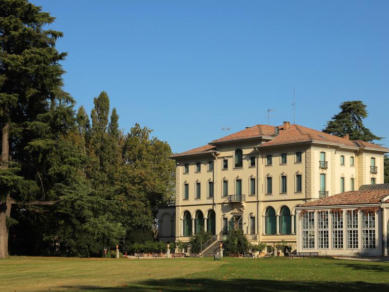Das Foto zeigt die Stiftung Magnani-Rocca, ein Museum im Norden Italiens.