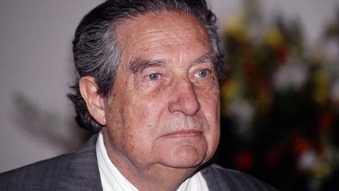 Der mexikanische Schriftsteller Octavio Paz im Mai 1991.