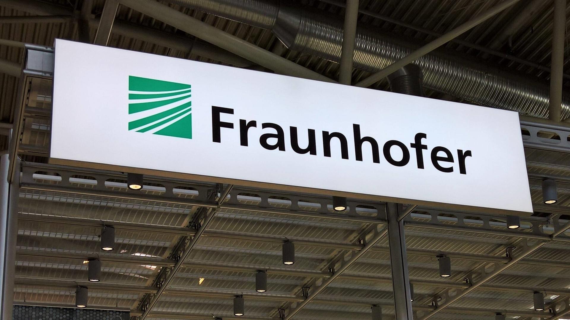 Das Logo und der Schriftzug der Fraunhofer-Gesellschaft
