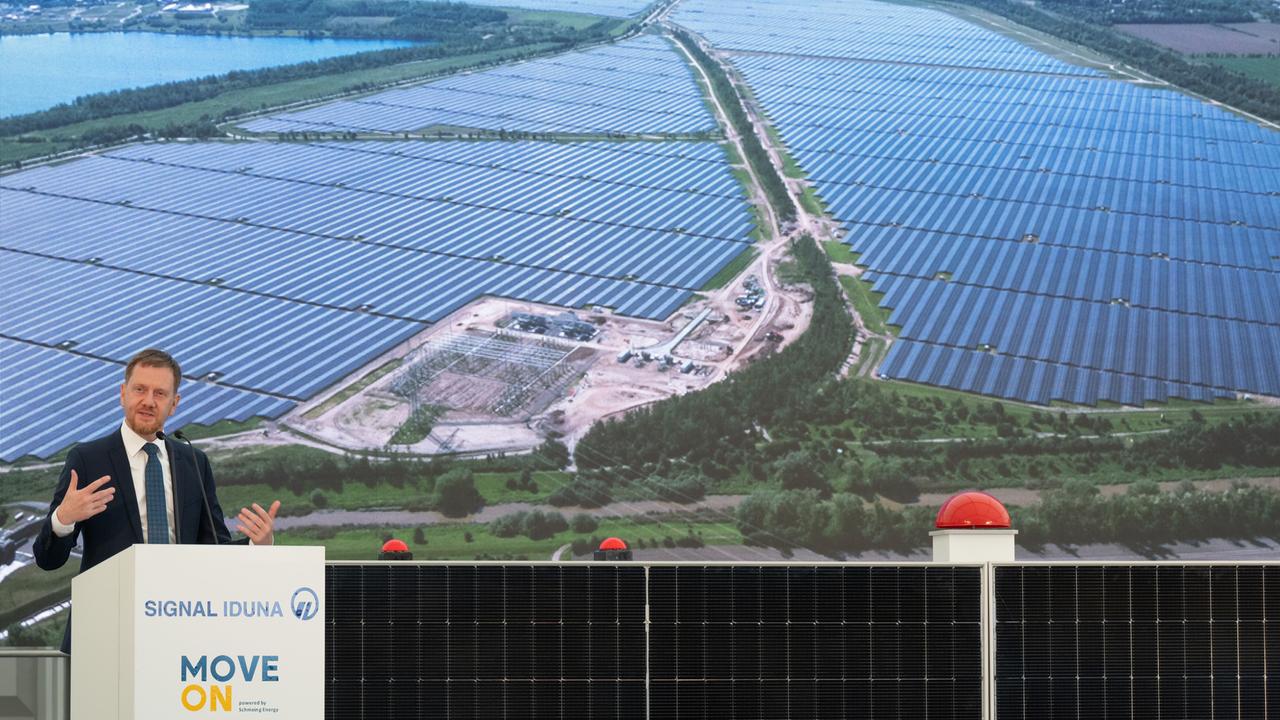 Energiepark Witznitz Größter Solarpark Deutschlands in Sachsen