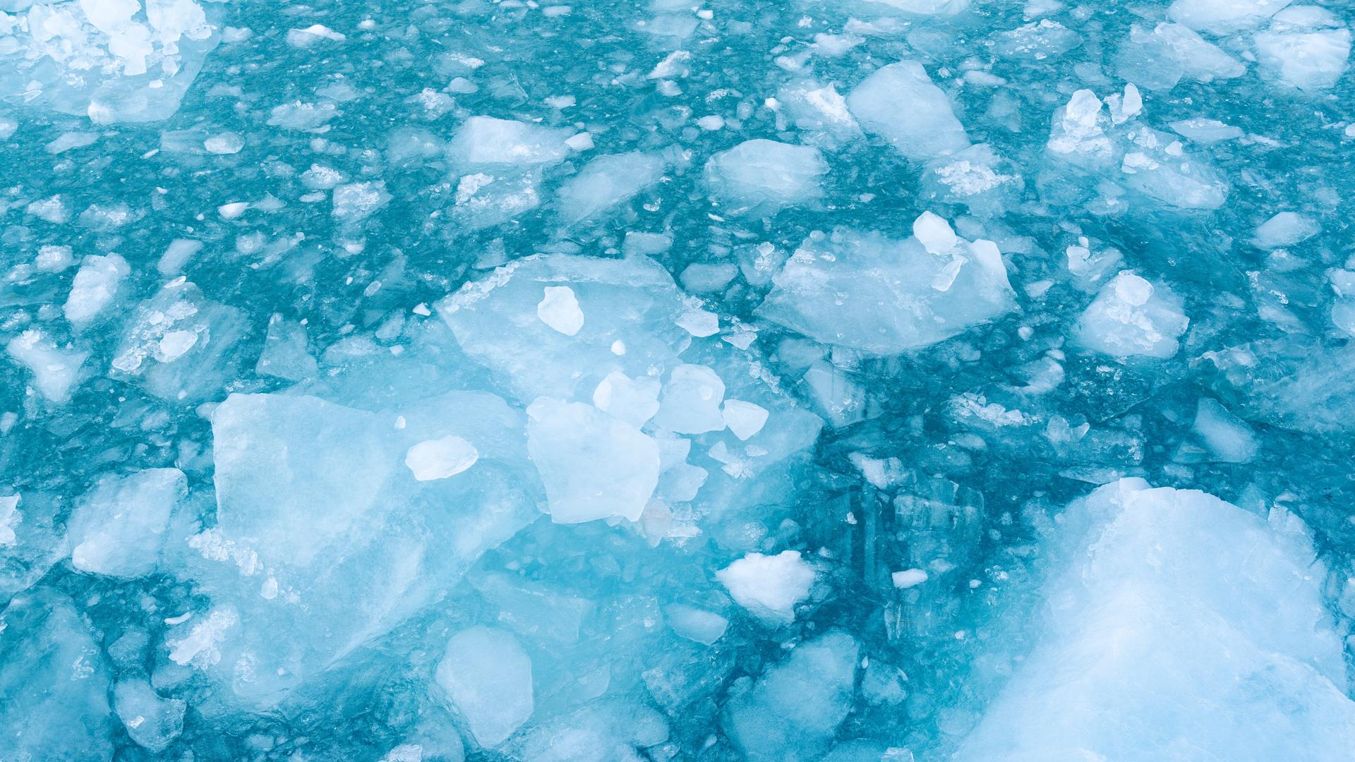 amazing landscape with glaciers and icebergs in summer time (CTK Photo/Ondrej Zaruba)