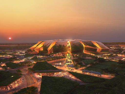 Das King Salman International Stadium in Riad, in dem das Eröffnungspiel und das Finale der WM 2034 stattfinden sollen. 