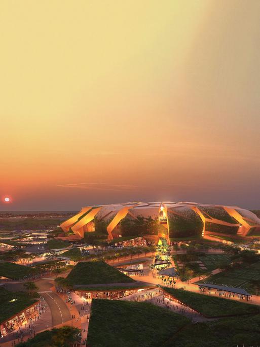 Das King Salman International Stadium in Riad, in dem das Eröffnungspiel und das Finale der WM 2034 stattfinden sollen. 